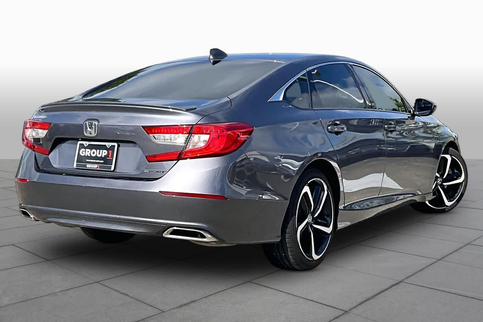 2019 Honda Accord Sedan Sport 1.5T Modern Steel Metallic at Honda of Clear Lake