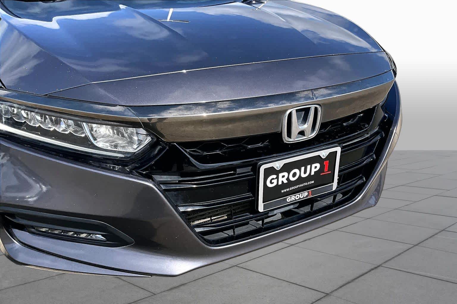 2019 Honda Accord Sedan Sport 1.5T Modern Steel Metallic at Honda of Clear Lake