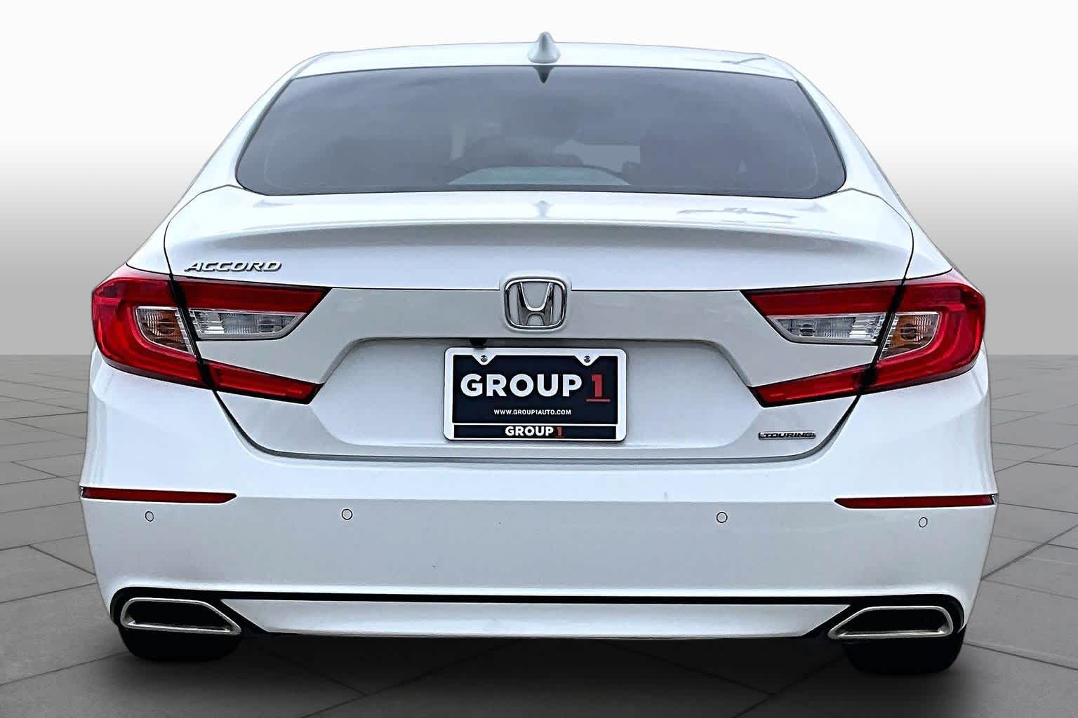 2018 Honda Accord Sedan Touring 1.5T Platinum White Pearl at Westside Kia