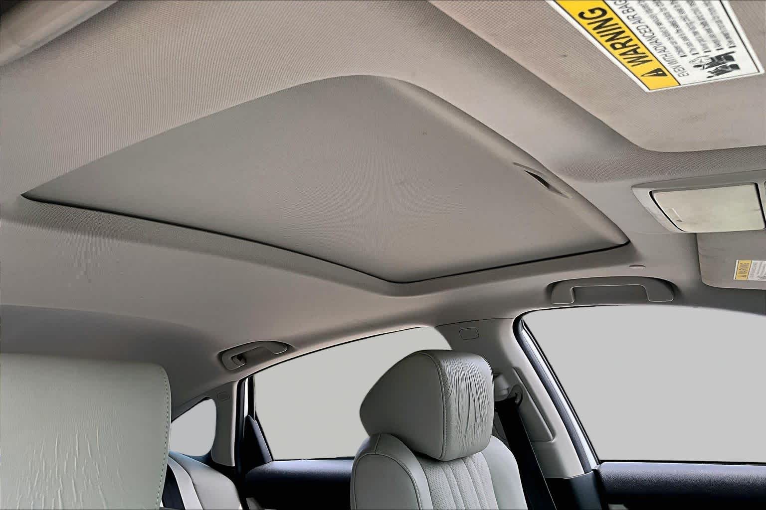 2018 Honda Accord Sedan Touring 1.5T Platinum White Pearl at Westside Kia