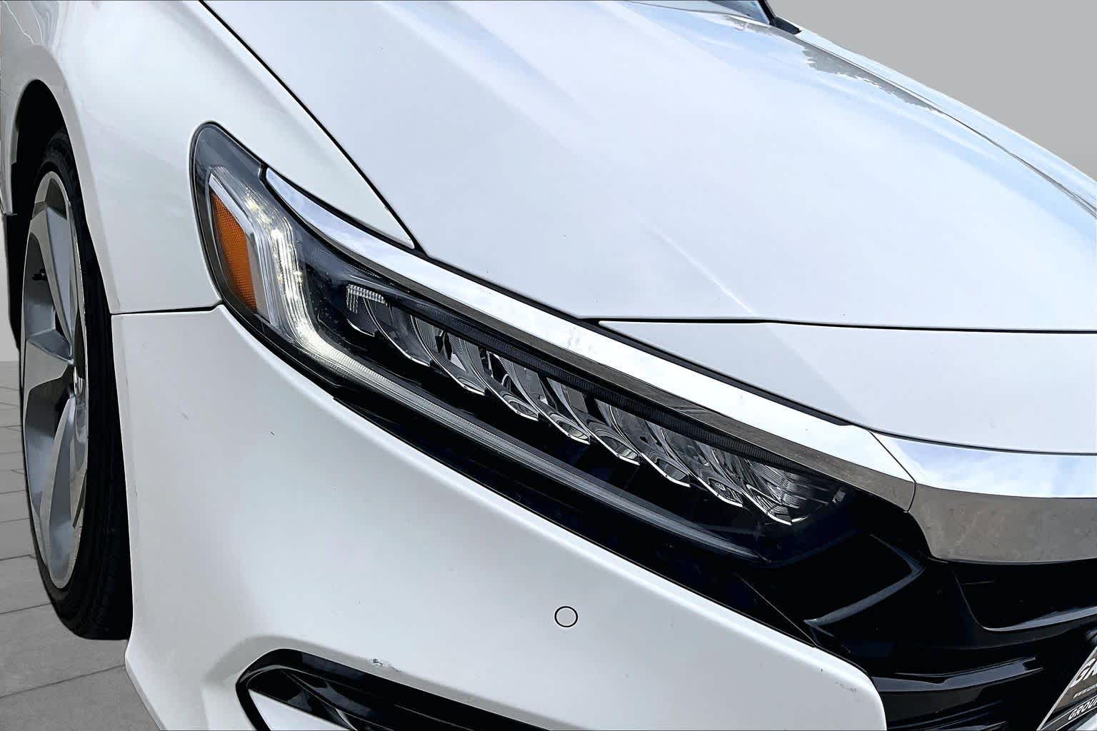 2018 Honda Accord Sedan Touring 1.5T Platinum White Pearl at Westside Kia