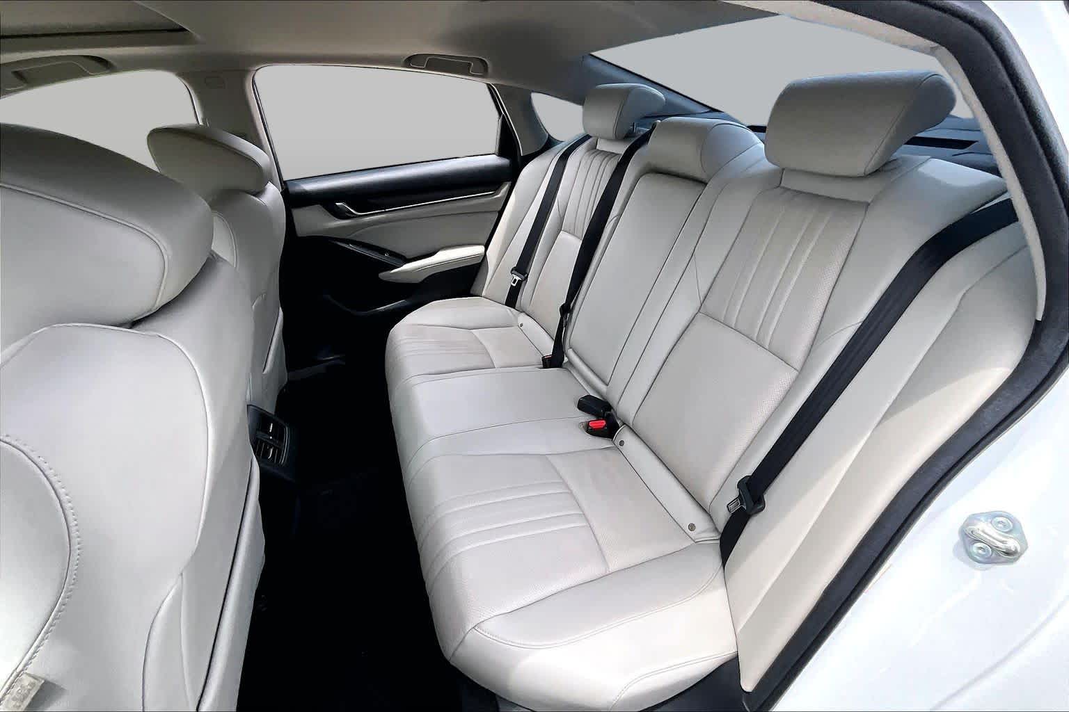 2018 Honda Accord Sedan Touring 1.5T Platinum White Pearl at Westside Kia