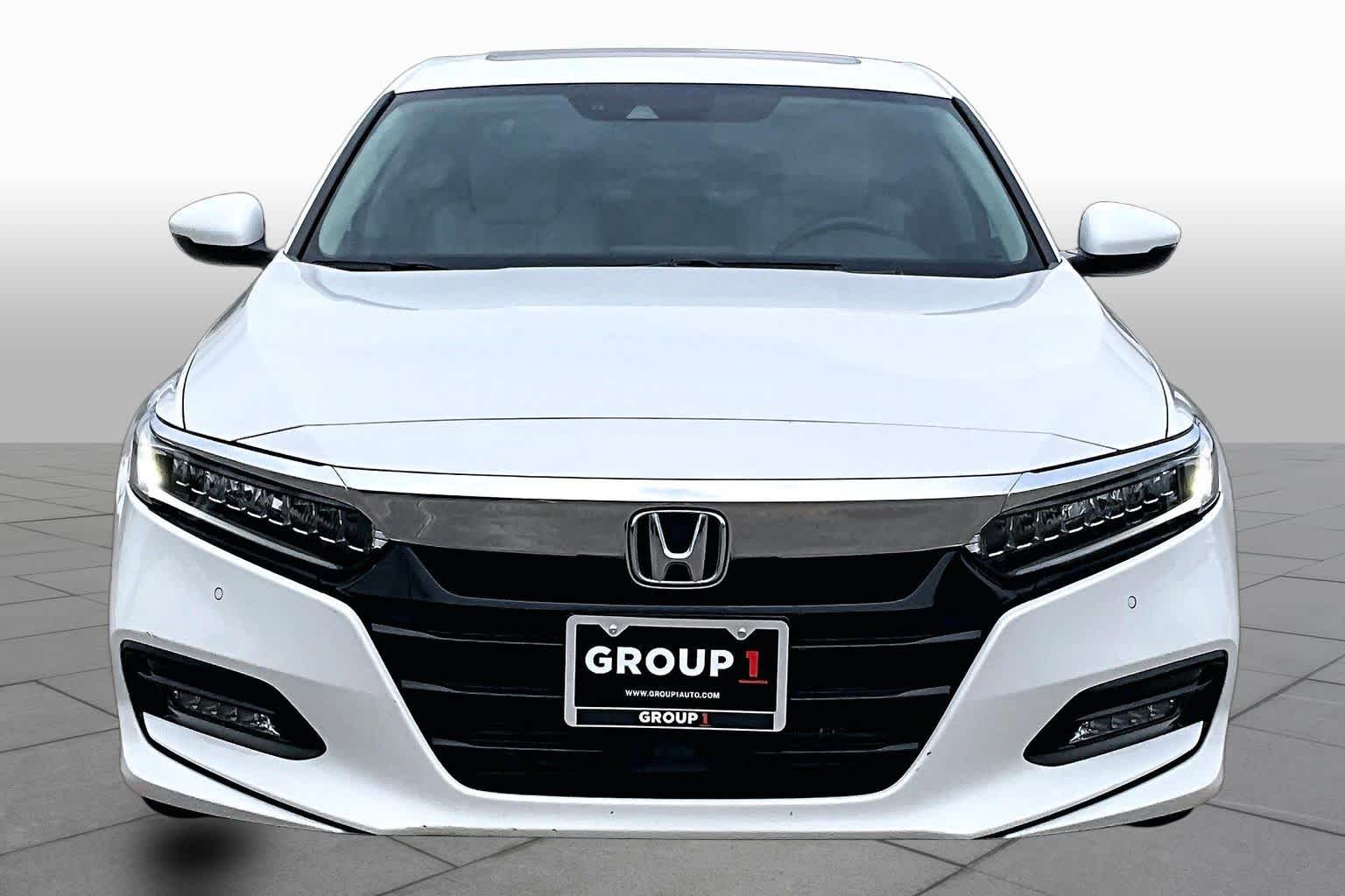 2018 Honda Accord Sedan Touring 1.5T Platinum White Pearl at Westside Kia
