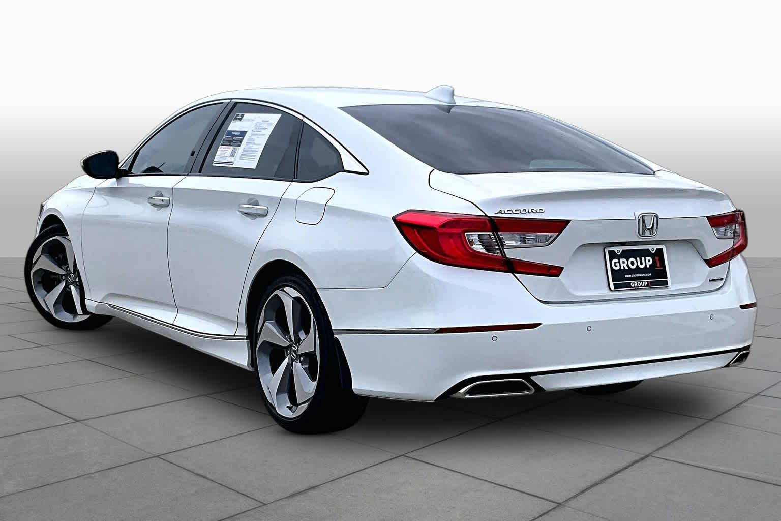 2018 Honda Accord Sedan Touring 1.5T Platinum White Pearl at Westside Kia