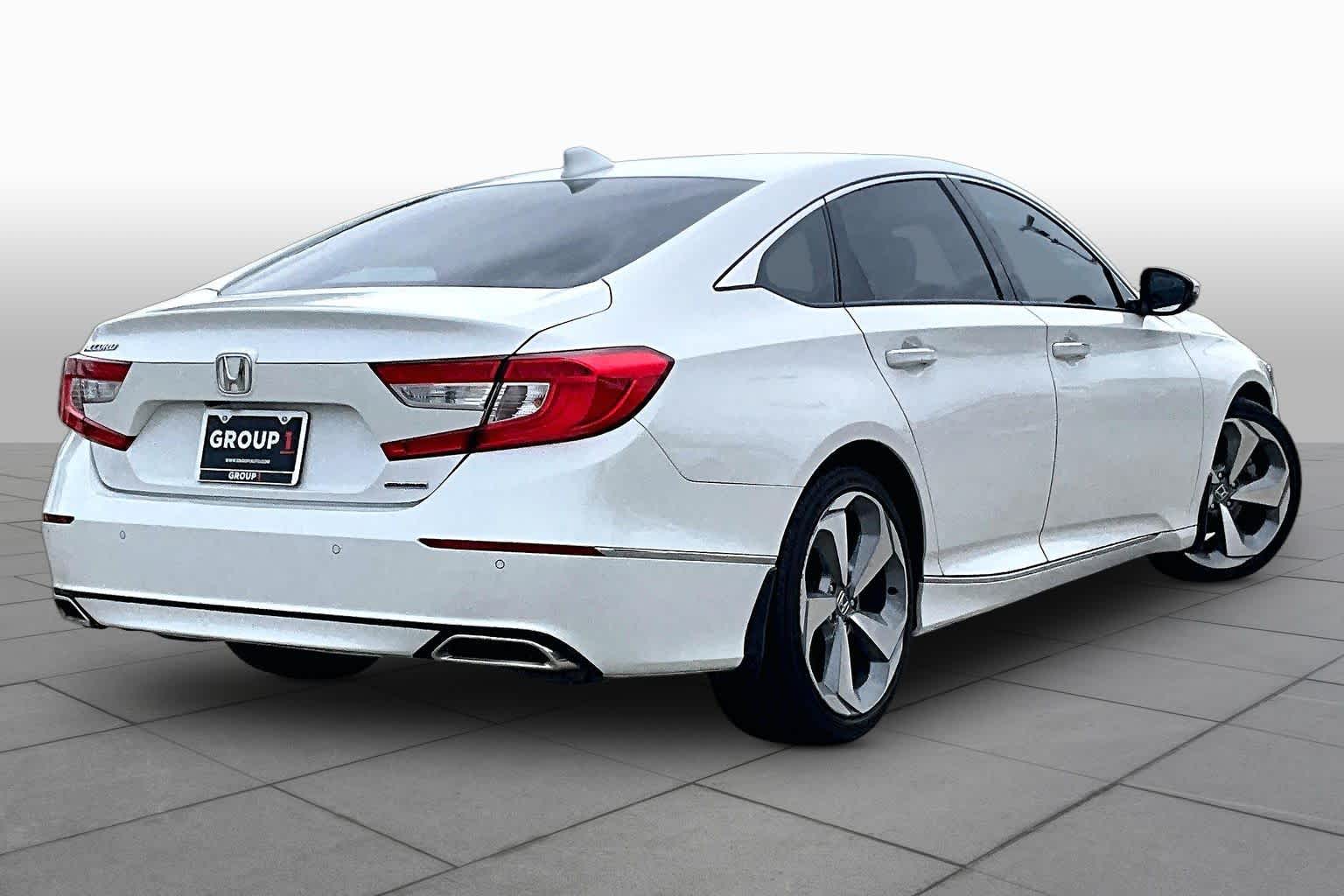 2018 Honda Accord Sedan Touring 1.5T Platinum White Pearl at Westside Kia