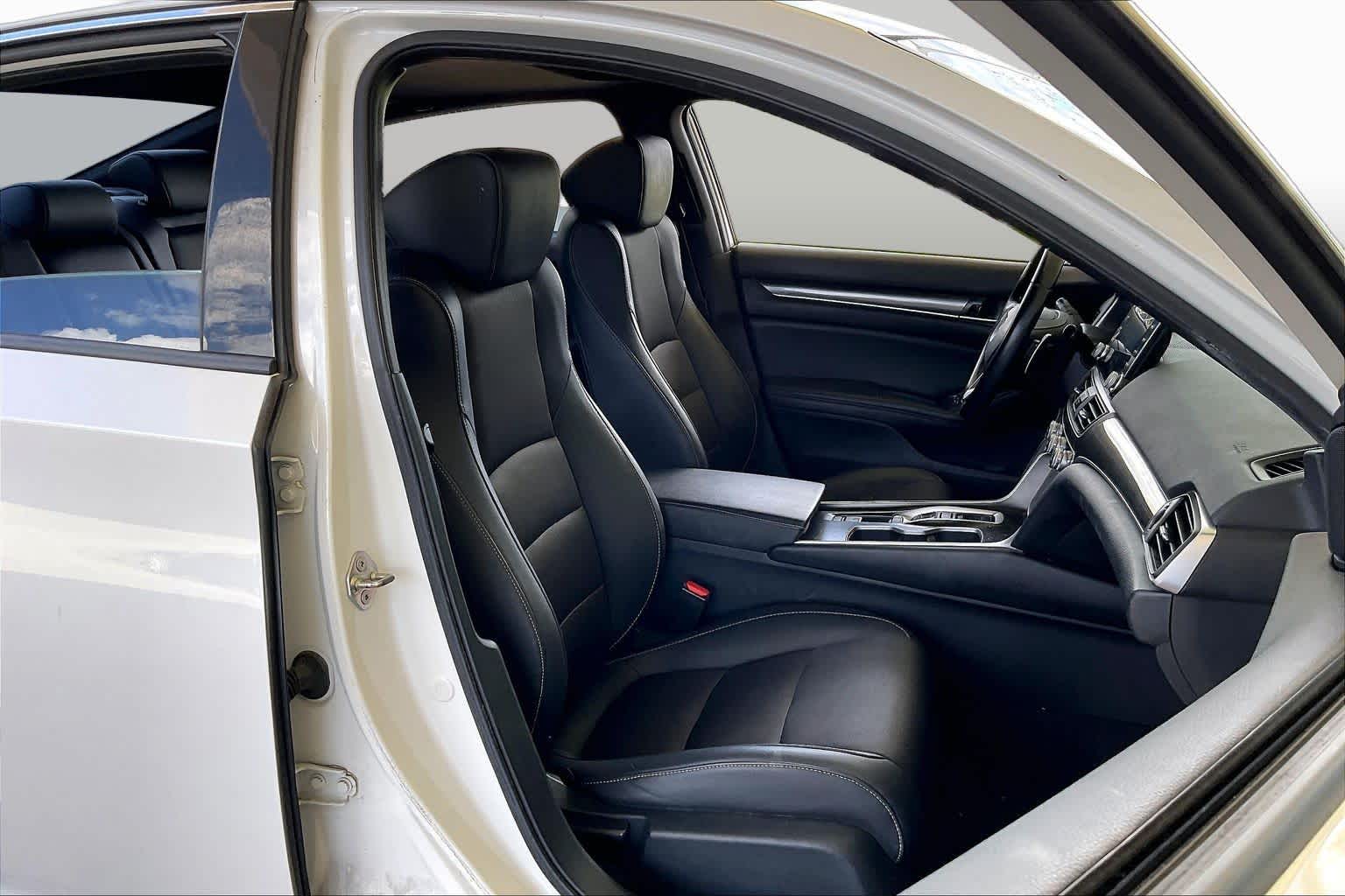 2019 Honda Accord Sedan Sport 2.0T Platinum White Pearl at Sterling McCall Nissan