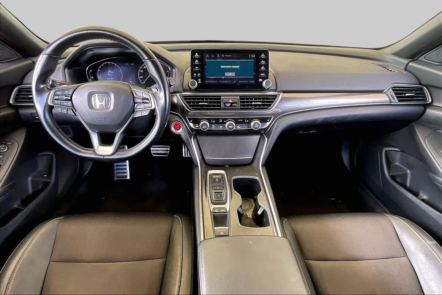 2019 Honda Accord Sedan Sport 2.0T Platinum White Pearl at Sterling McCall Nissan