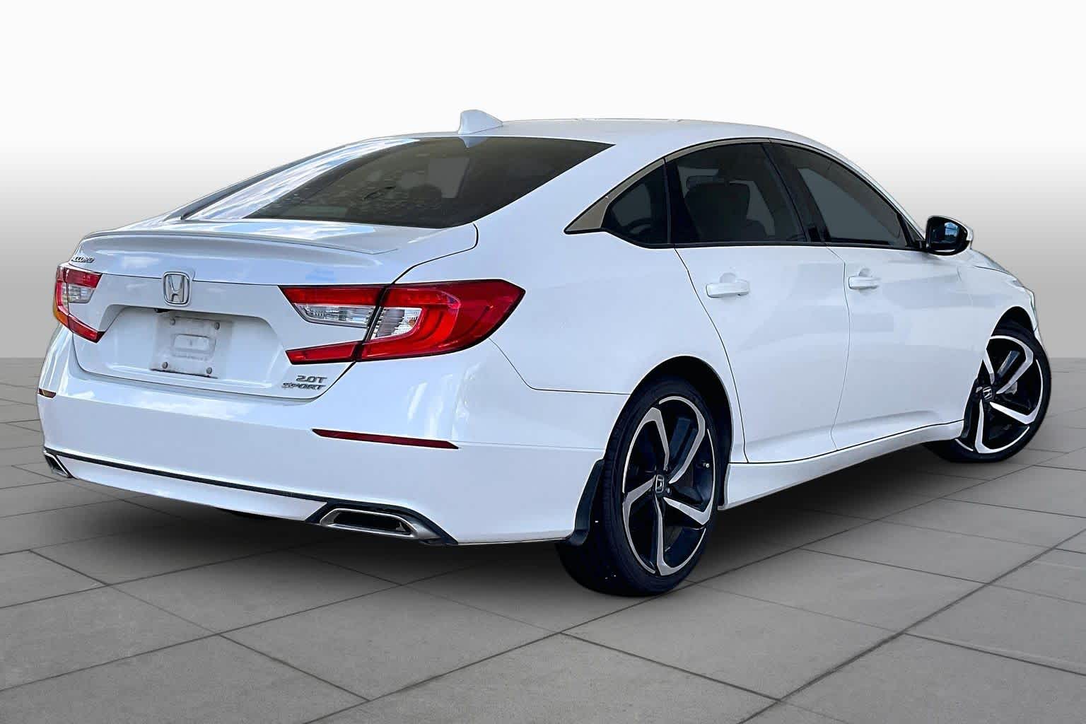 2019 Honda Accord Sedan Sport 2.0T Platinum White Pearl at Sterling McCall Nissan