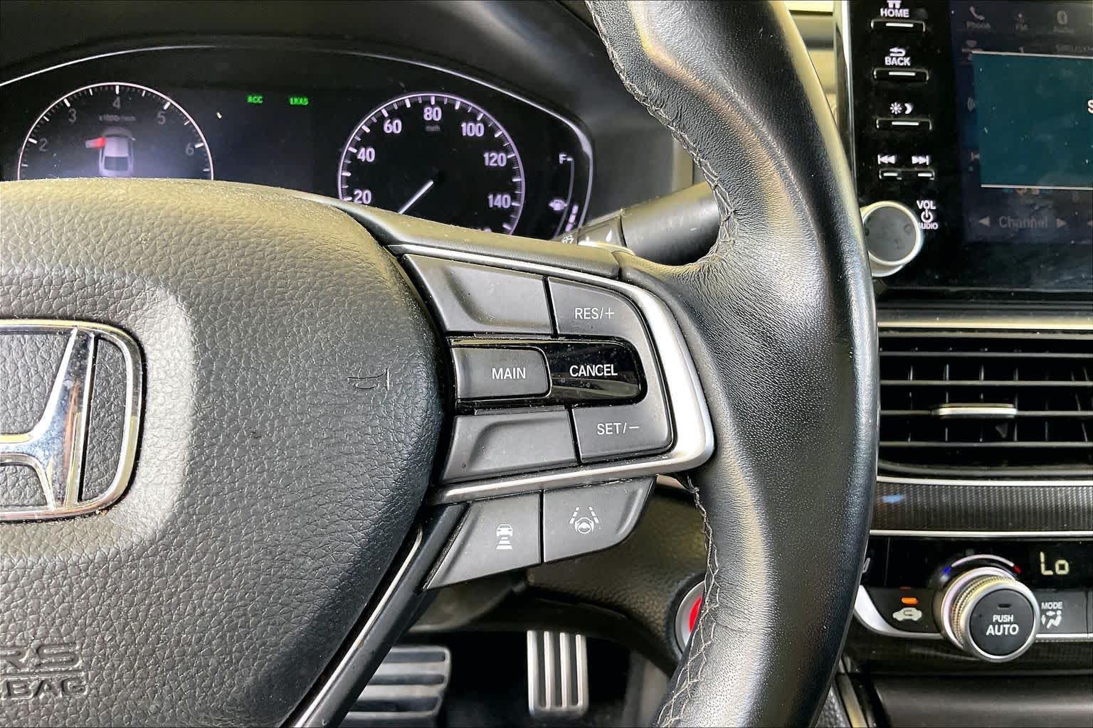 2019 Honda Accord Sedan Sport 2.0T Platinum White Pearl at Sterling McCall Nissan