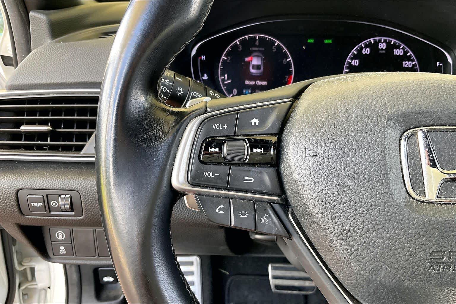2019 Honda Accord Sedan Sport 2.0T Platinum White Pearl at Sterling McCall Nissan