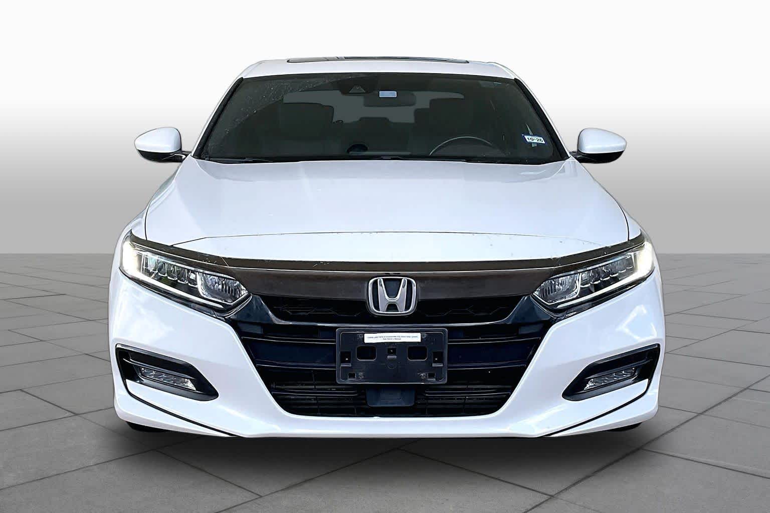 2019 Honda Accord Sedan Sport 2.0T Platinum White Pearl at Sterling McCall Nissan