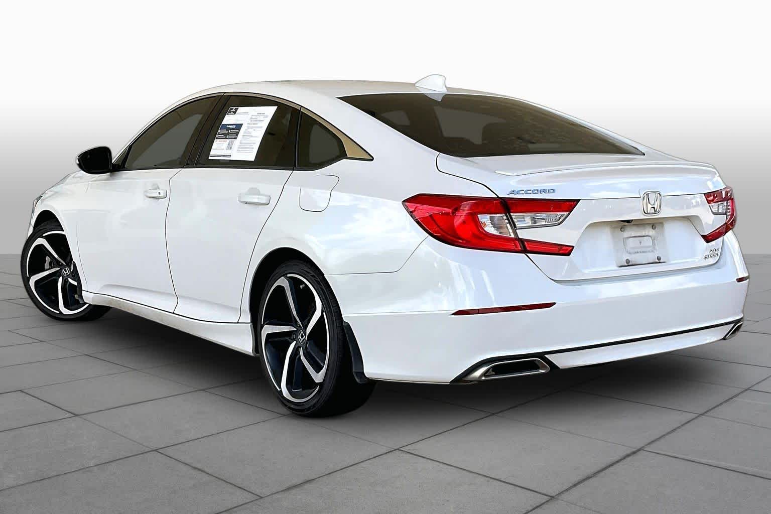 2019 Honda Accord Sedan Sport 2.0T Platinum White Pearl at Sterling McCall Nissan