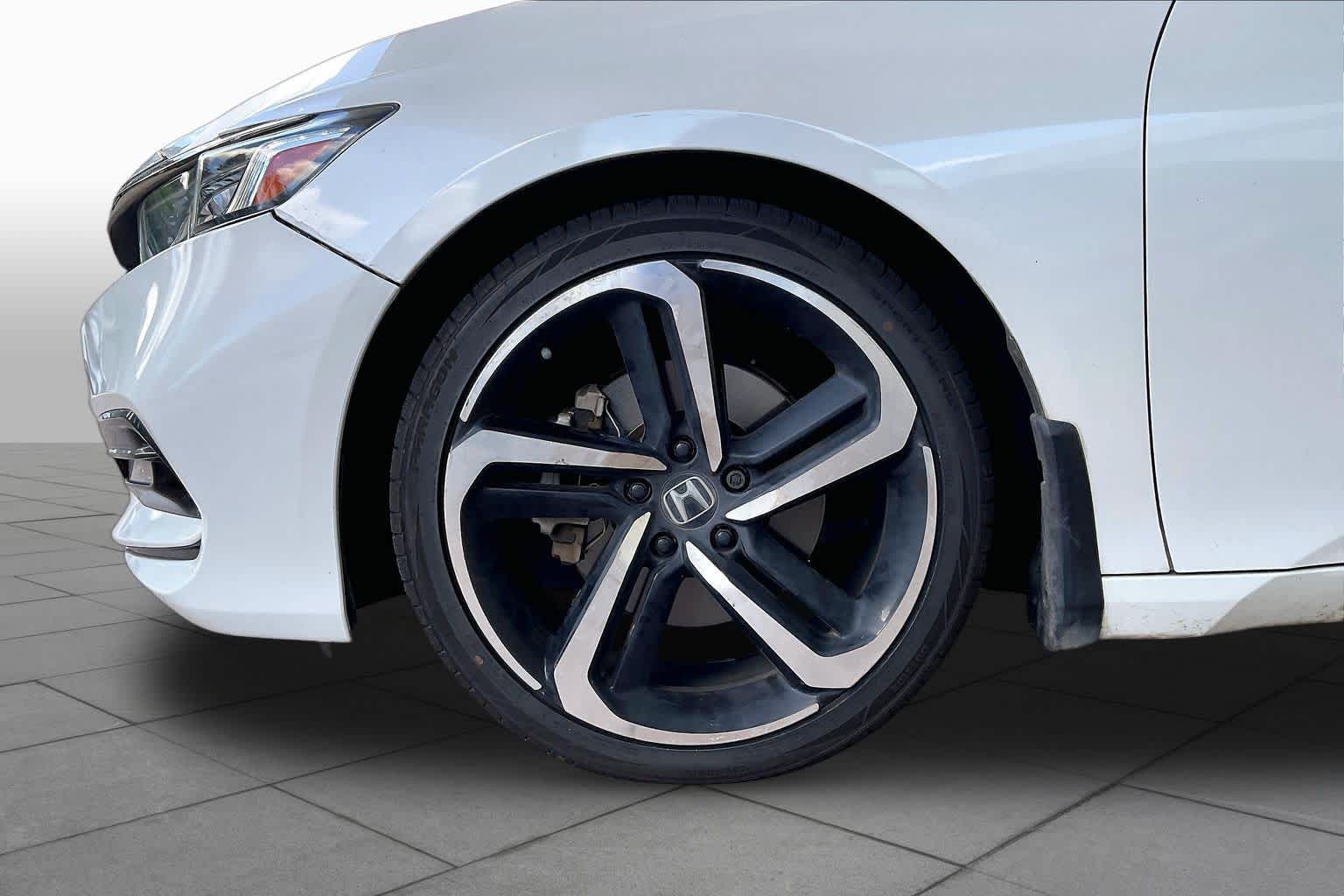 2019 Honda Accord Sedan Sport 2.0T Platinum White Pearl at Sterling McCall Nissan