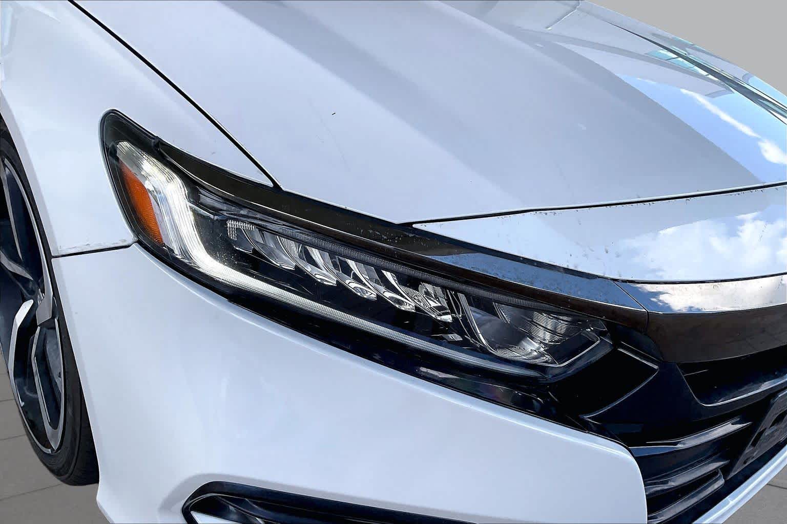 2019 Honda Accord Sedan Sport 2.0T Platinum White Pearl at Sterling McCall Nissan