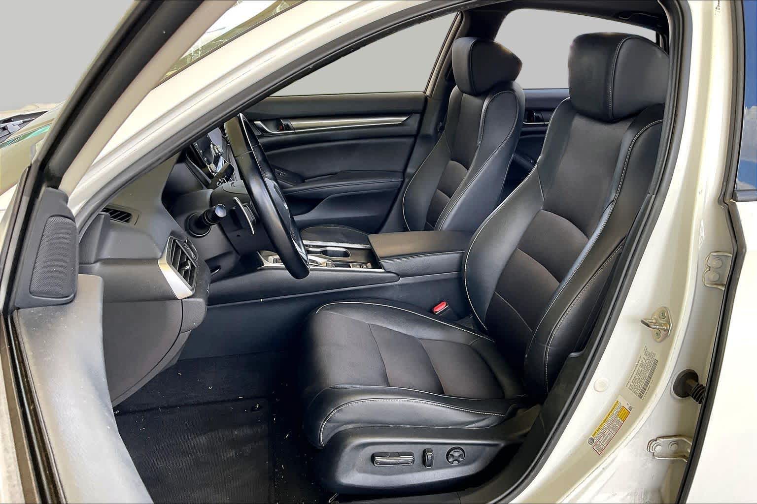 2019 Honda Accord Sedan Sport 2.0T Platinum White Pearl at Sterling McCall Nissan
