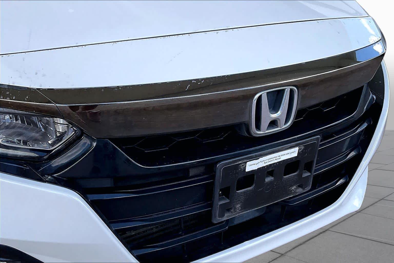 2019 Honda Accord Sedan Sport 2.0T Platinum White Pearl at Sterling McCall Nissan