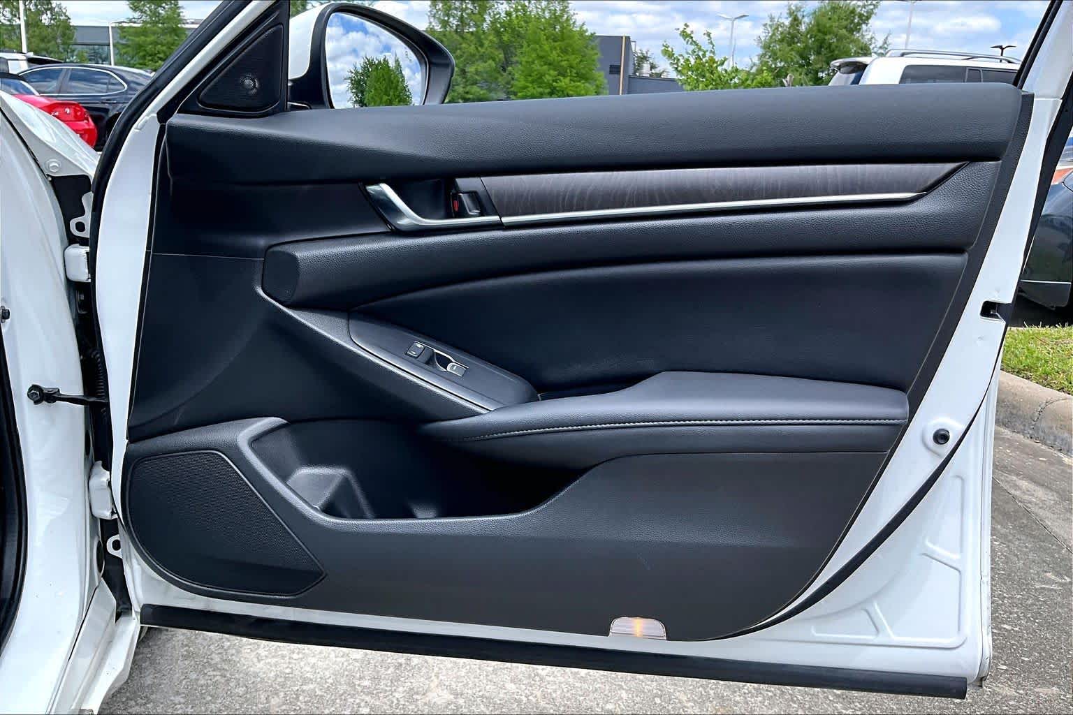 2022 Honda Accord Hybrid Touring Platinum White Pearl at AutoNation Chevrolet Gulf Fwy