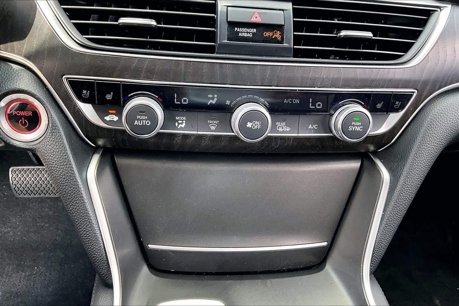 2022 Honda Accord Hybrid Touring Platinum White Pearl at AutoNation Chevrolet Gulf Fwy