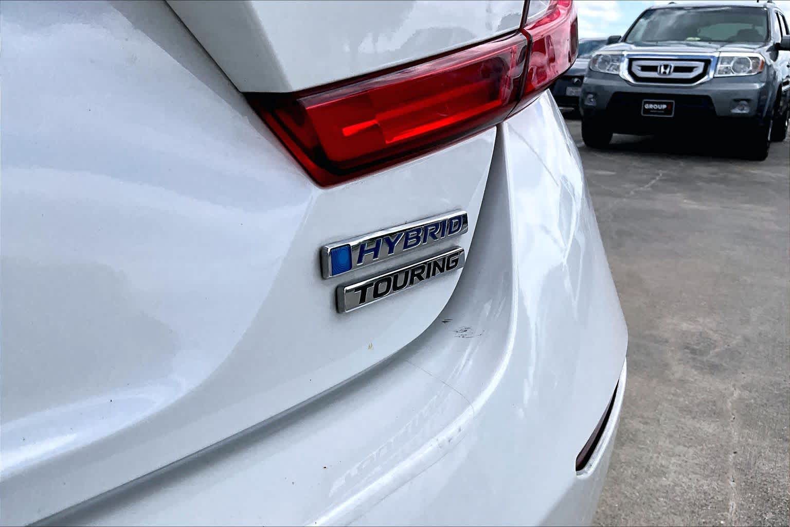 2022 Honda Accord Hybrid Touring Platinum White Pearl at AutoNation Chevrolet Gulf Fwy
