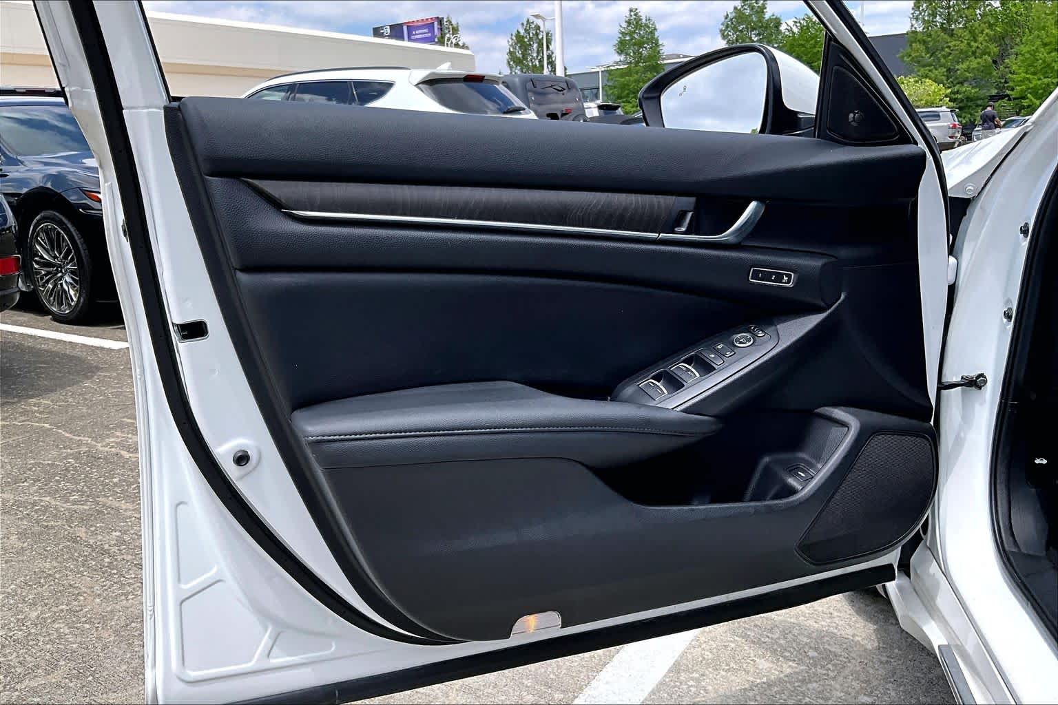 2022 Honda Accord Hybrid Touring Platinum White Pearl at AutoNation Chevrolet Gulf Fwy