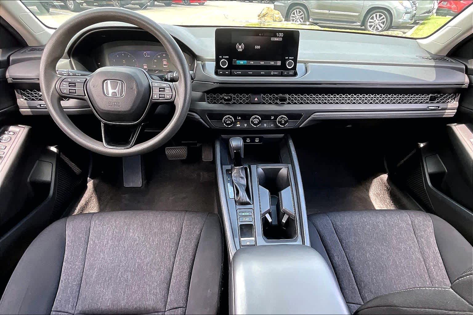 2023 Honda Accord LX Crystal Black Pearl at Group 1 GMC Buick South