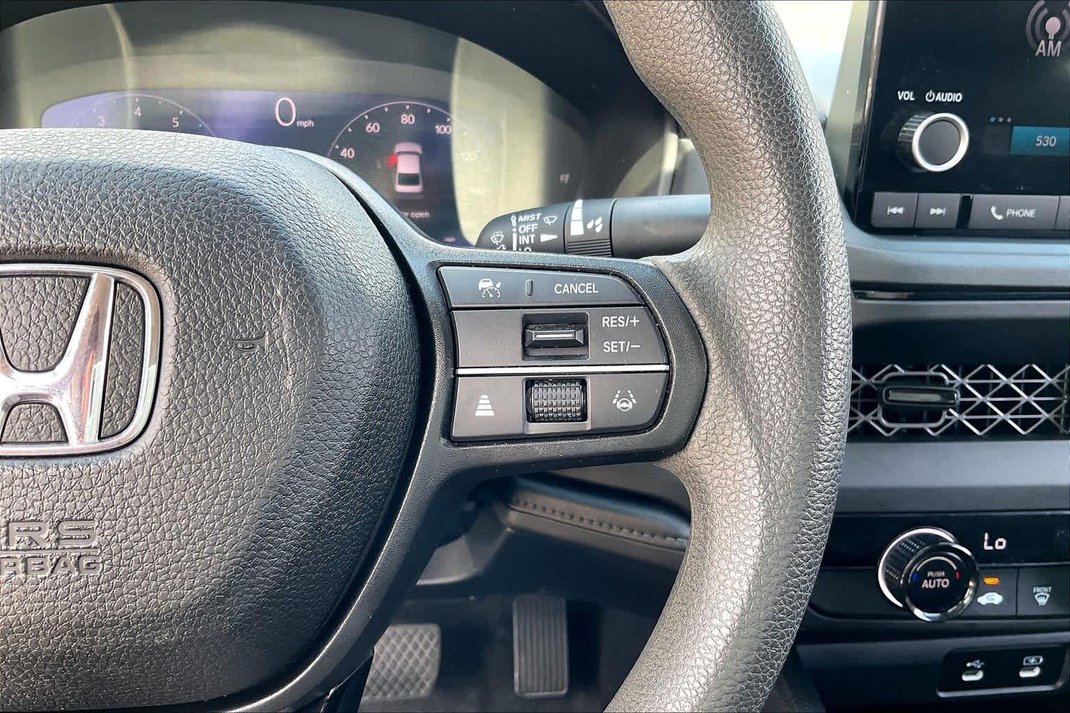 2023 Honda Accord LX Crystal Black Pearl at Group 1 GMC Buick South