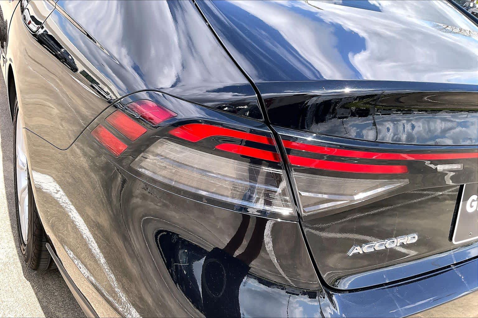 2023 Honda Accord LX Crystal Black Pearl at Group 1 GMC Buick South