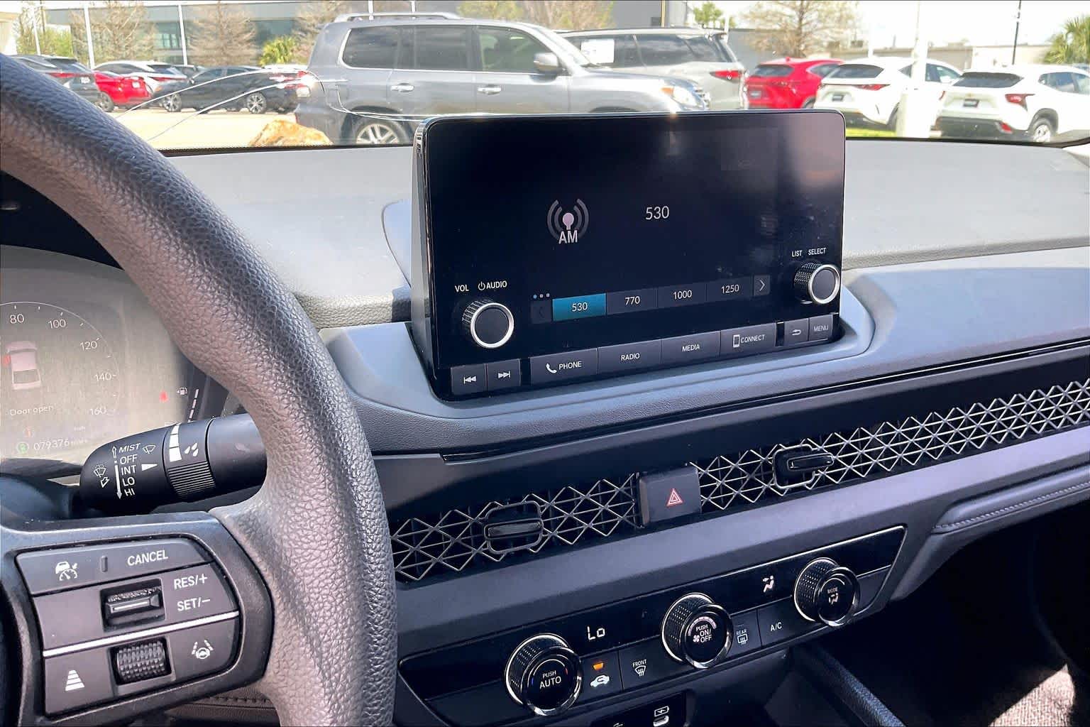 2023 Honda Accord LX Crystal Black Pearl at Group 1 GMC Buick South