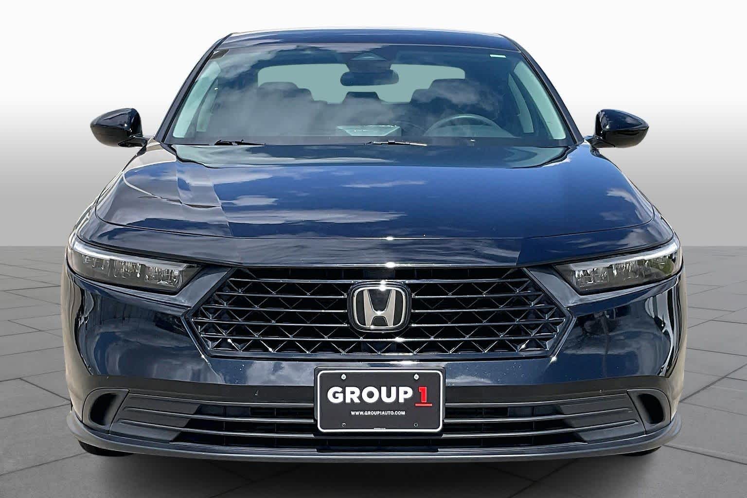 2023 Honda Accord LX Crystal Black Pearl at Group 1 GMC Buick South