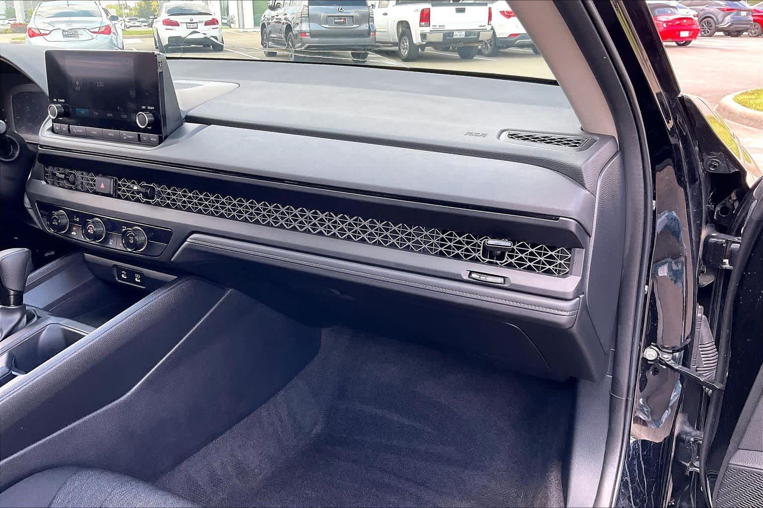 2023 Honda Accord LX Crystal Black Pearl at Group 1 GMC Buick South