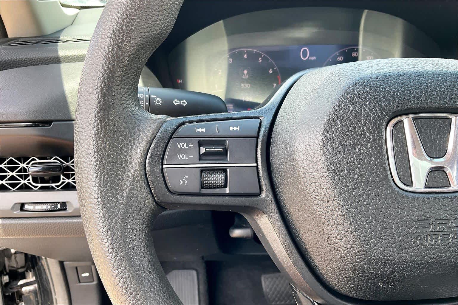 2023 Honda Accord LX Crystal Black Pearl at Group 1 GMC Buick South
