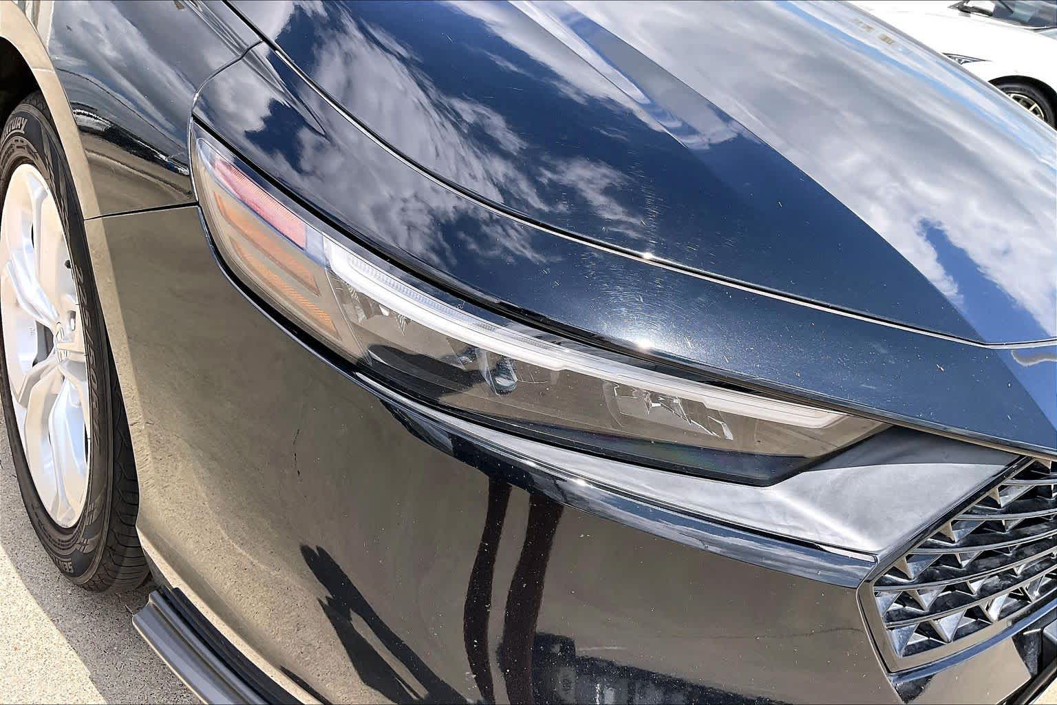 2023 Honda Accord LX Crystal Black Pearl at Group 1 GMC Buick South
