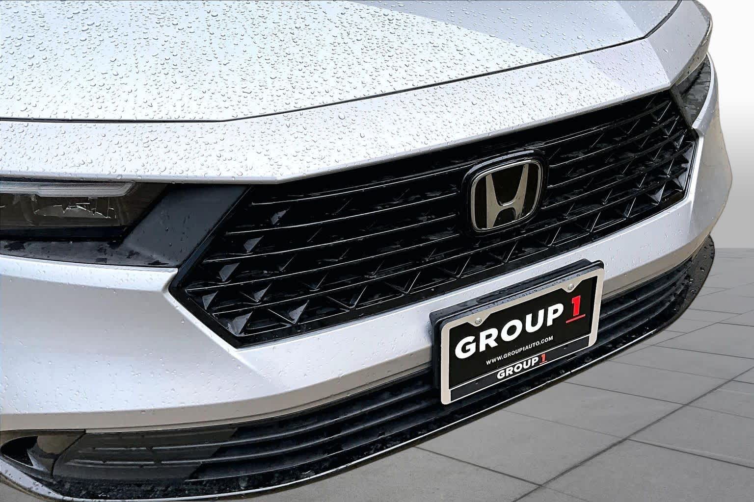 2024 Honda Accord Hybrid Sport-L Solar Silver Metallic at Honda of Clear Lake