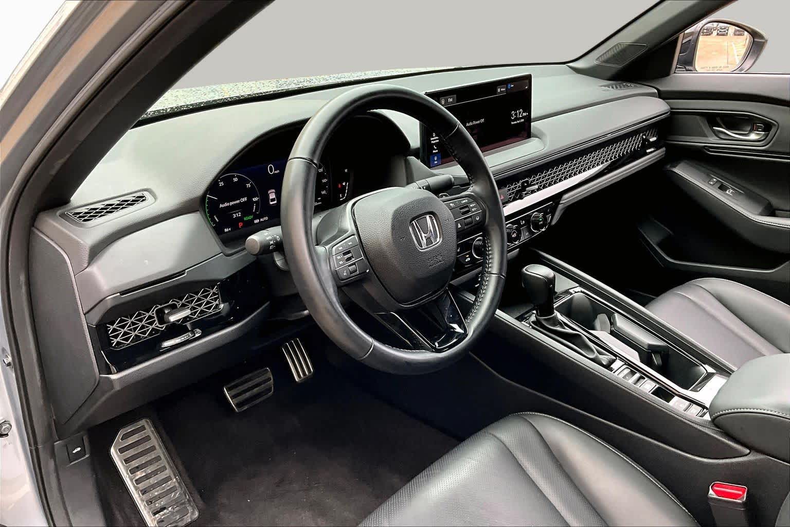 2024 Honda Accord Hybrid Sport-L Solar Silver Metallic at Honda of Clear Lake