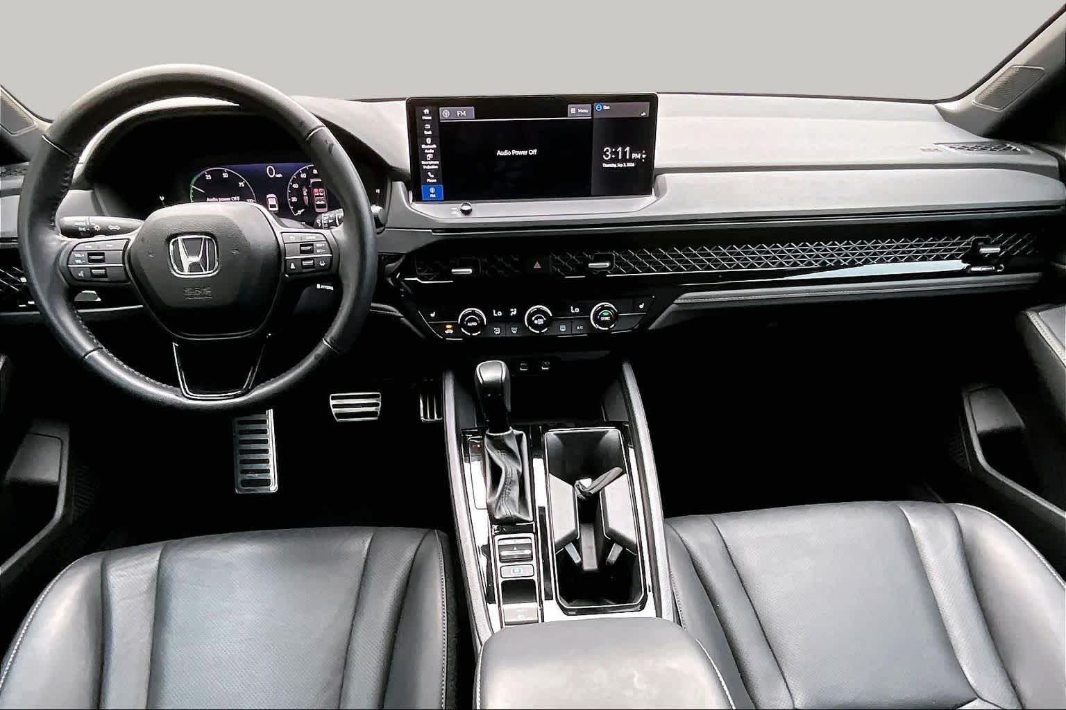 2024 Honda Accord Hybrid Sport-L Solar Silver Metallic at Honda of Clear Lake