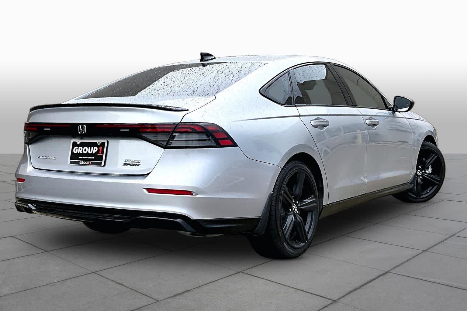 2024 Honda Accord Hybrid Sport-L Solar Silver Metallic at Honda of Clear Lake