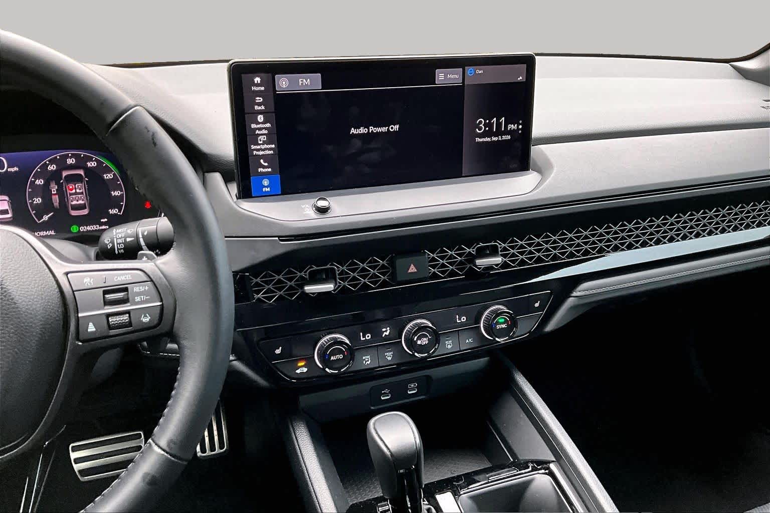 2024 Honda Accord Hybrid Sport-L Solar Silver Metallic at Honda of Clear Lake