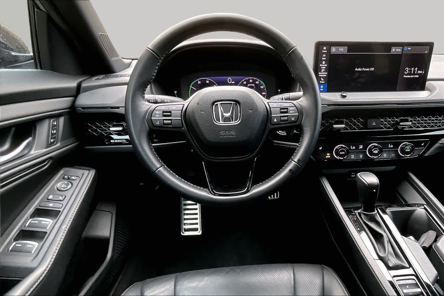 2024 Honda Accord Hybrid Sport-L Solar Silver Metallic at Honda of Clear Lake