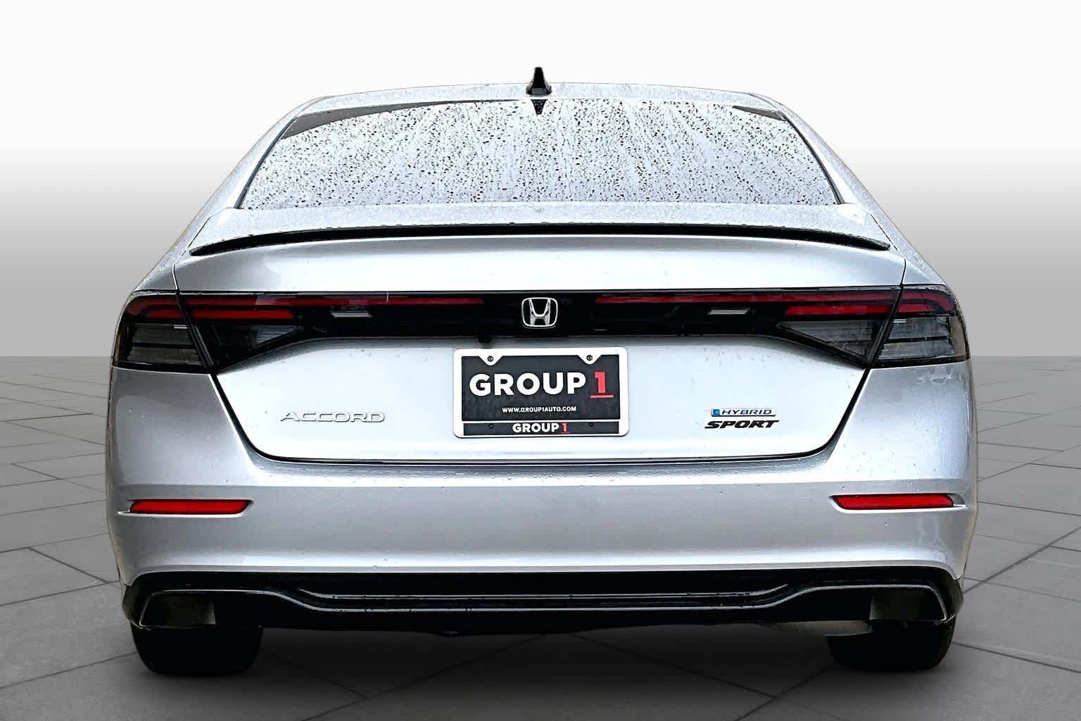 2024 Honda Accord Hybrid Sport-L Solar Silver Metallic at Honda of Clear Lake