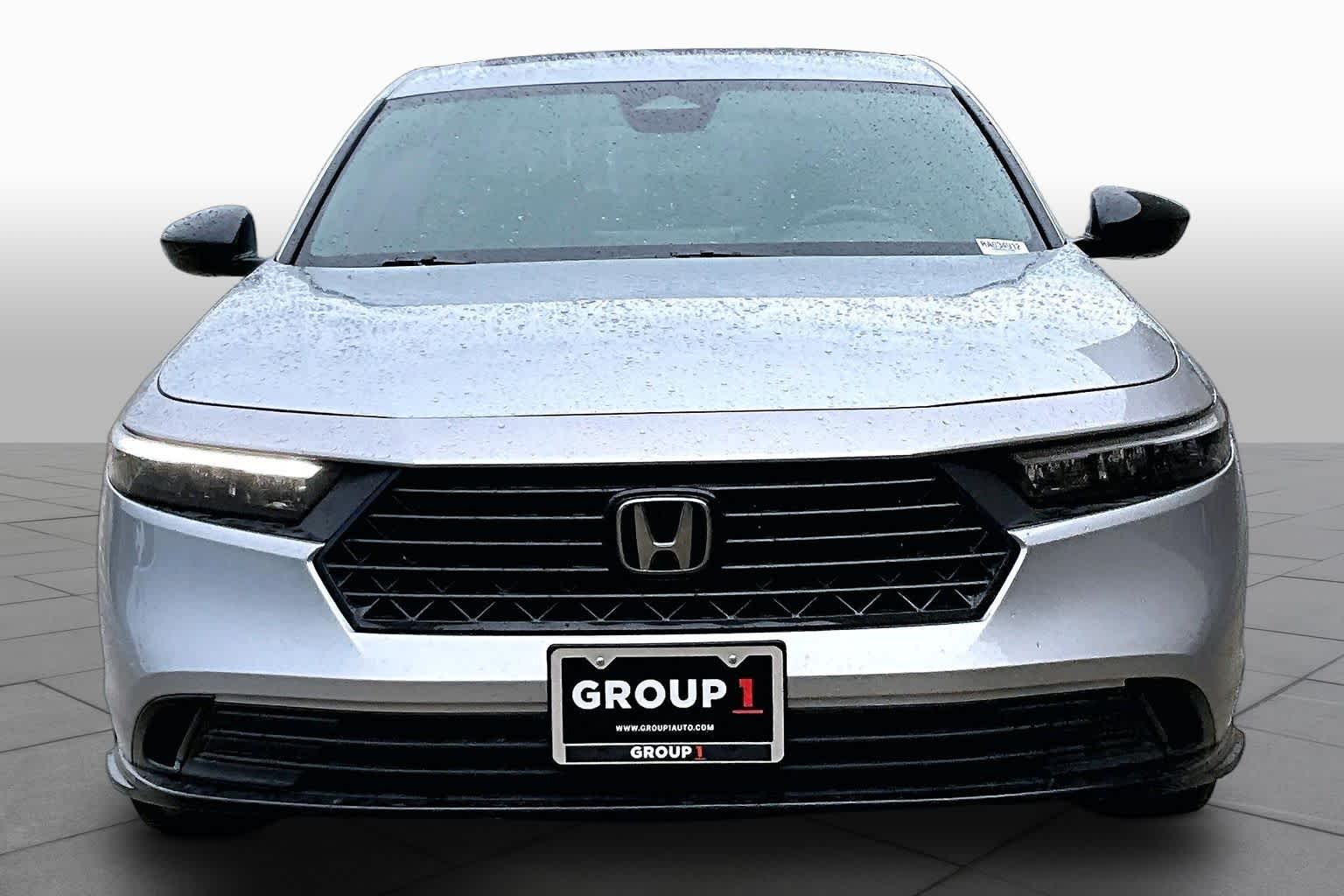 2024 Honda Accord Hybrid Sport-L Solar Silver Metallic at Honda of Clear Lake