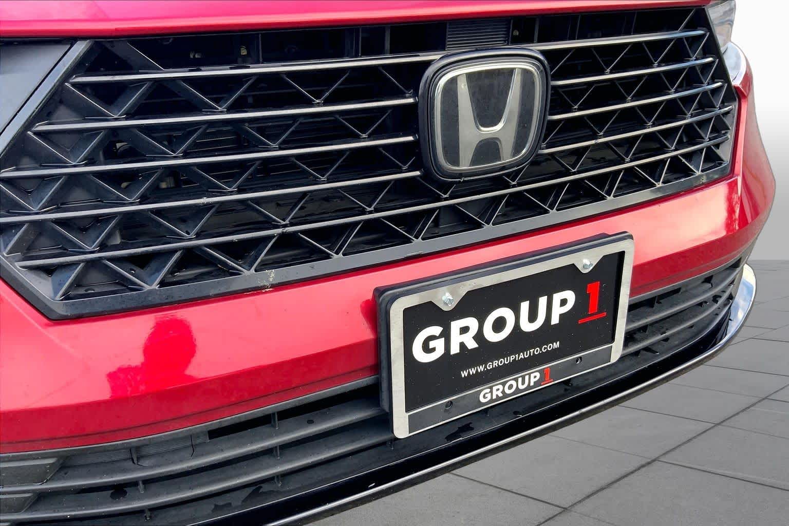 2024 Honda Accord Hybrid Sport-L Radiant Red Metallic at Honda of Clear Lake