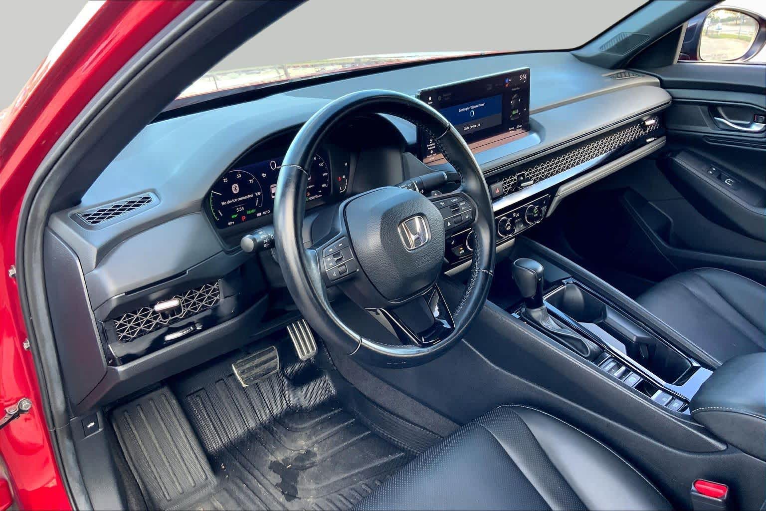 2024 Honda Accord Hybrid Sport-L Radiant Red Metallic at Honda of Clear Lake