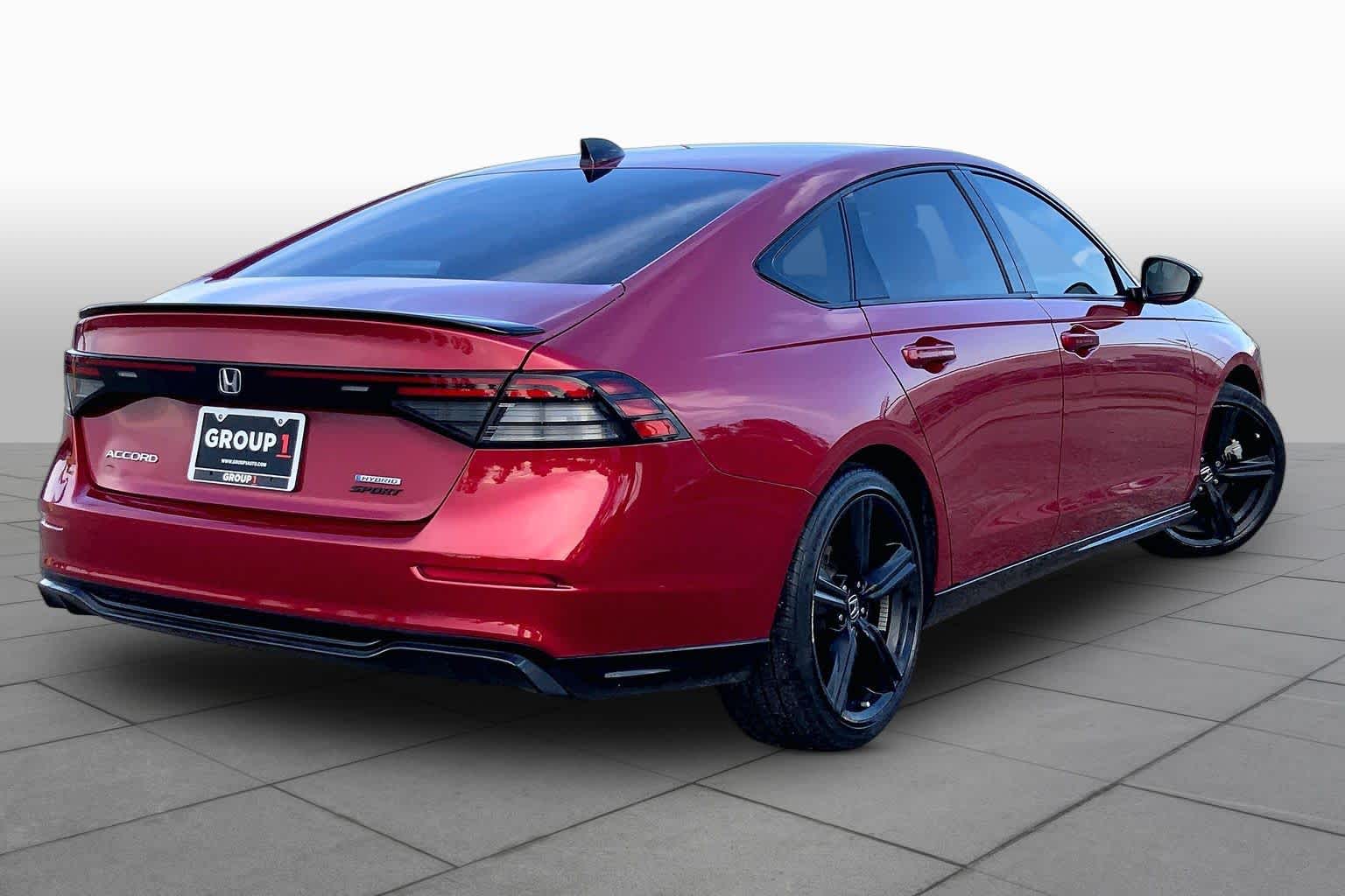 2024 Honda Accord Hybrid Sport-L Radiant Red Metallic at Honda of Clear Lake