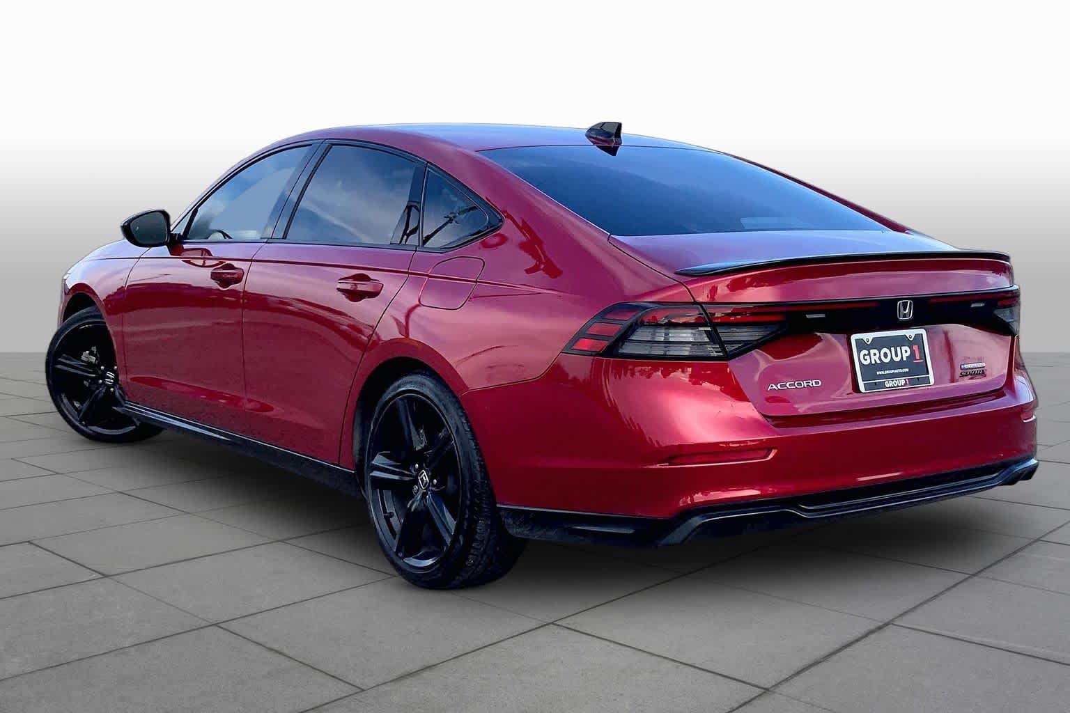 2024 Honda Accord Hybrid Sport-L Radiant Red Metallic at Honda of Clear Lake