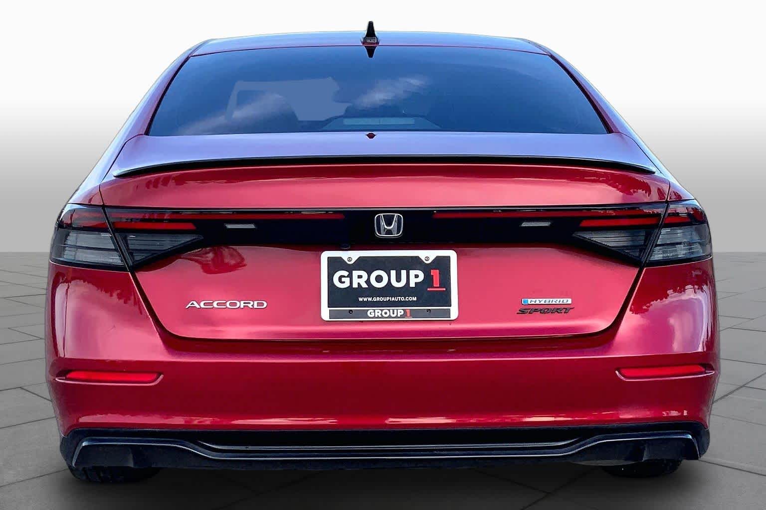 2024 Honda Accord Hybrid Sport-L Radiant Red Metallic at Honda of Clear Lake