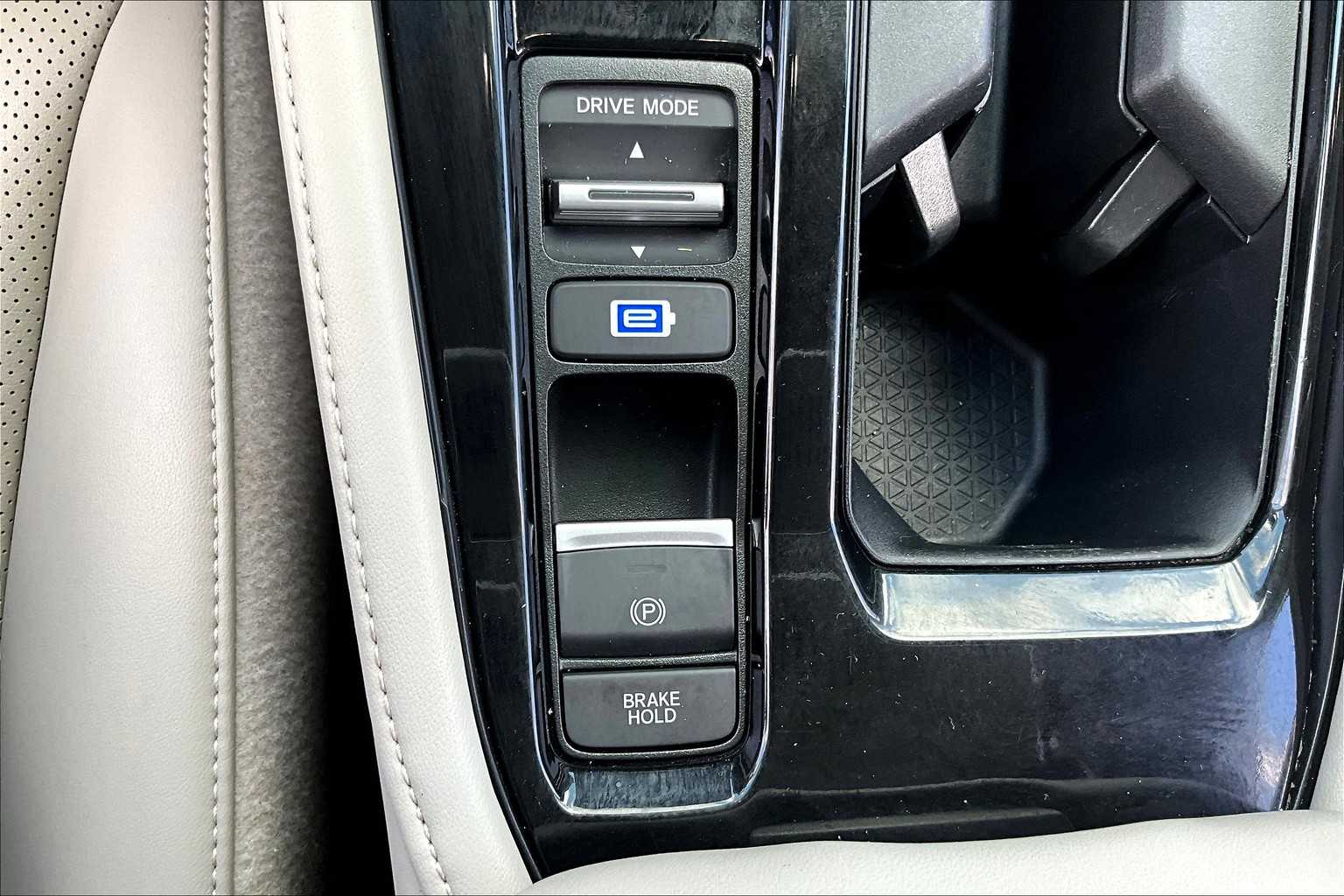 2024 Honda Accord Hybrid Touring Platinum White Pearl at Honda of Clear Lake