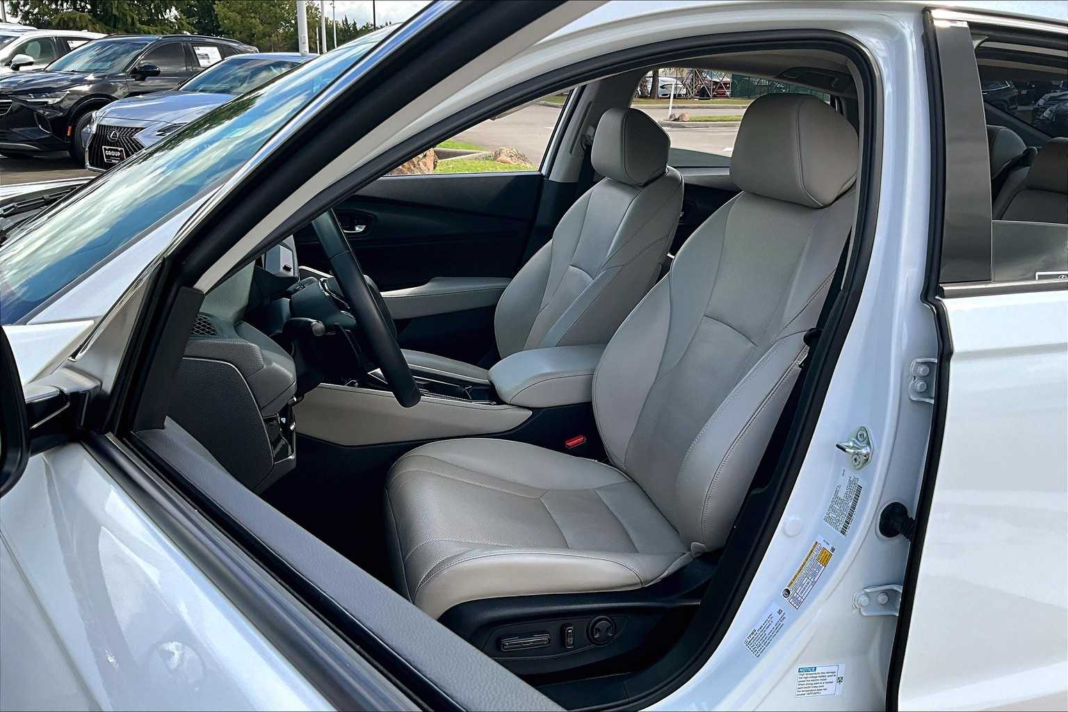 2024 Honda Accord Hybrid Touring Platinum White Pearl at Honda of Clear Lake