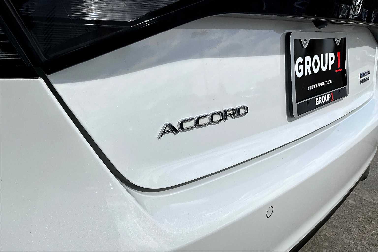 2024 Honda Accord Hybrid Touring Platinum White Pearl at Honda of Clear Lake