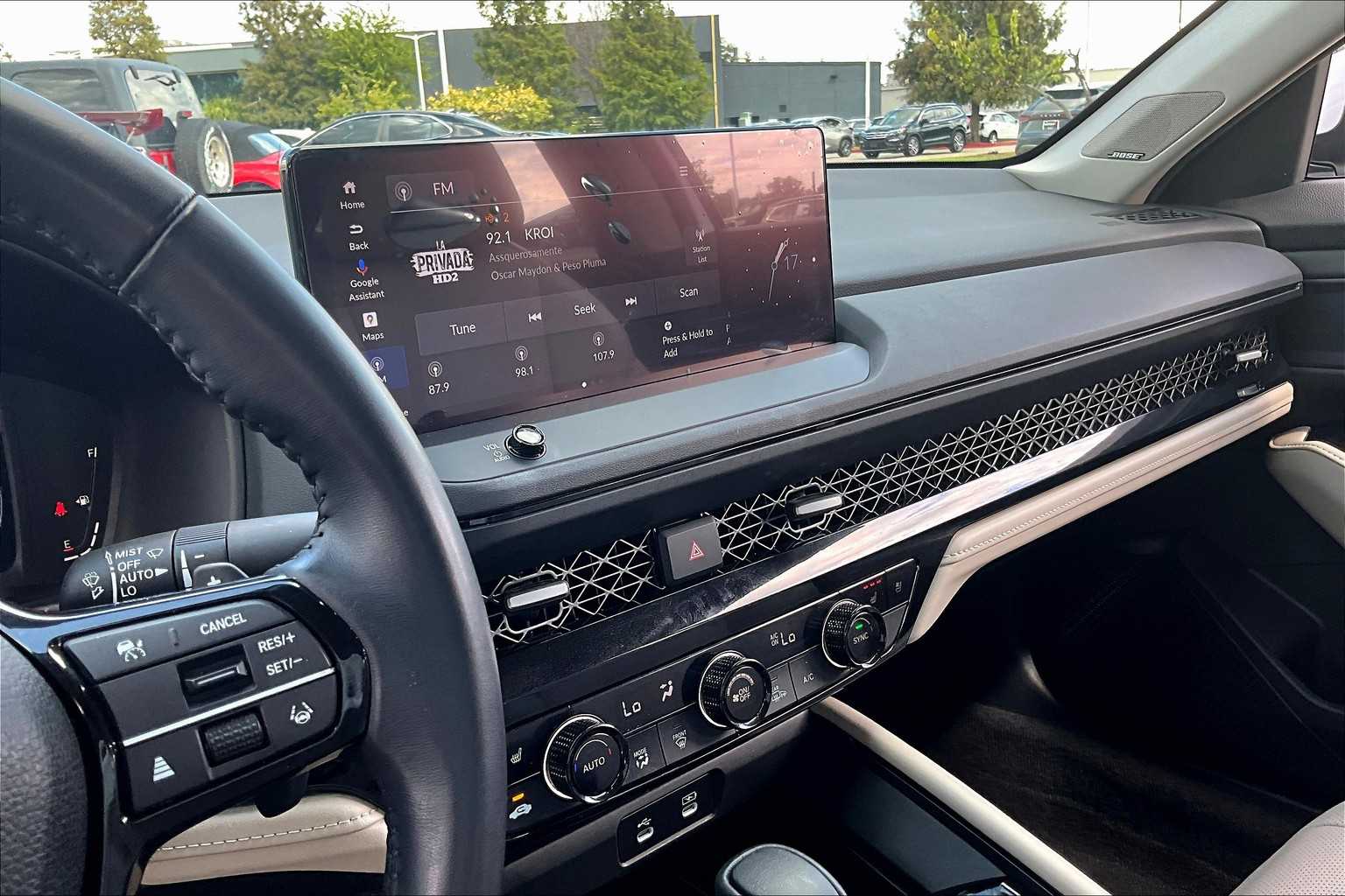 2024 Honda Accord Hybrid Touring Platinum White Pearl at Honda of Clear Lake