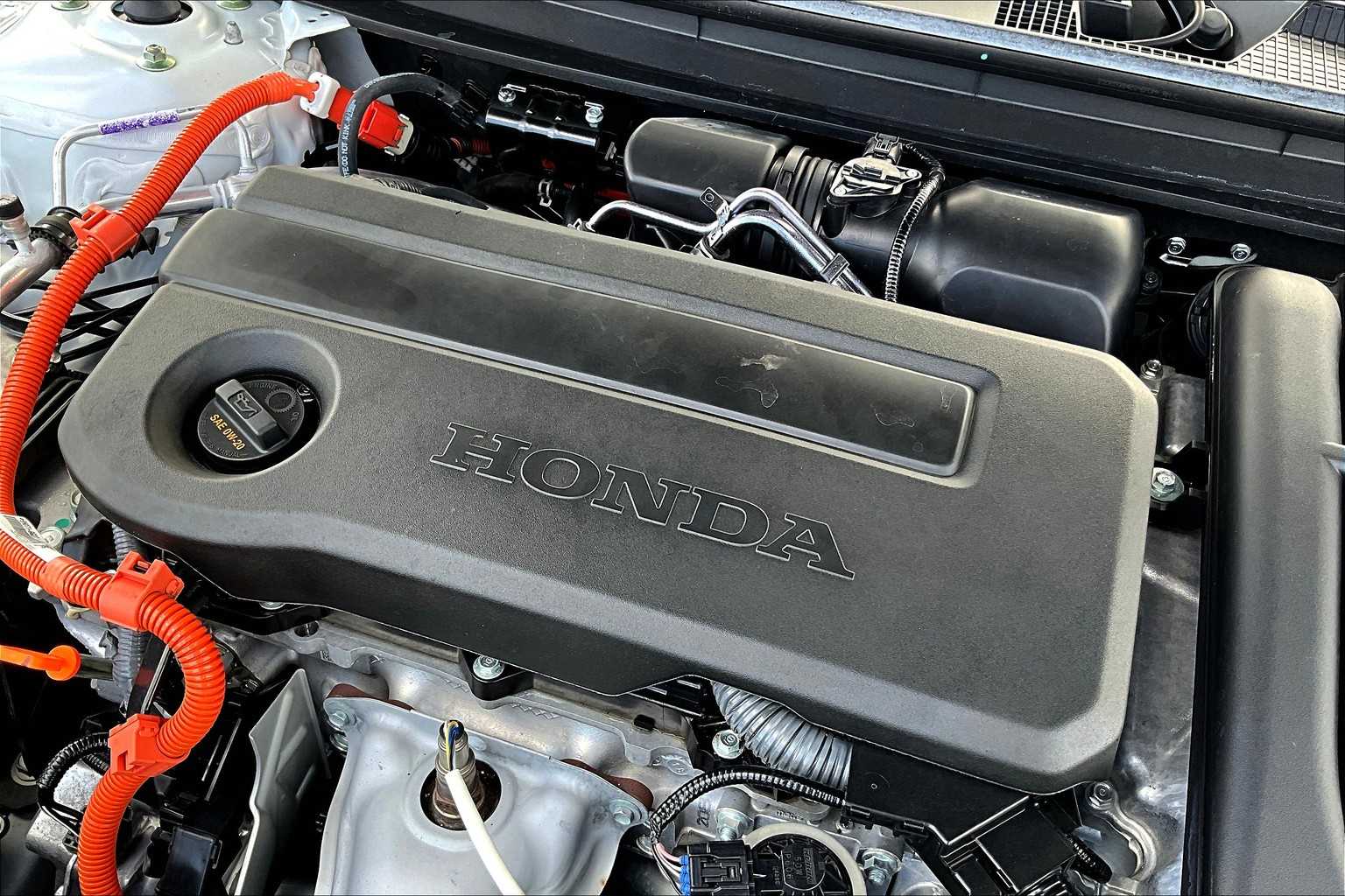 2024 Honda Accord Hybrid Touring Platinum White Pearl at Honda of Clear Lake